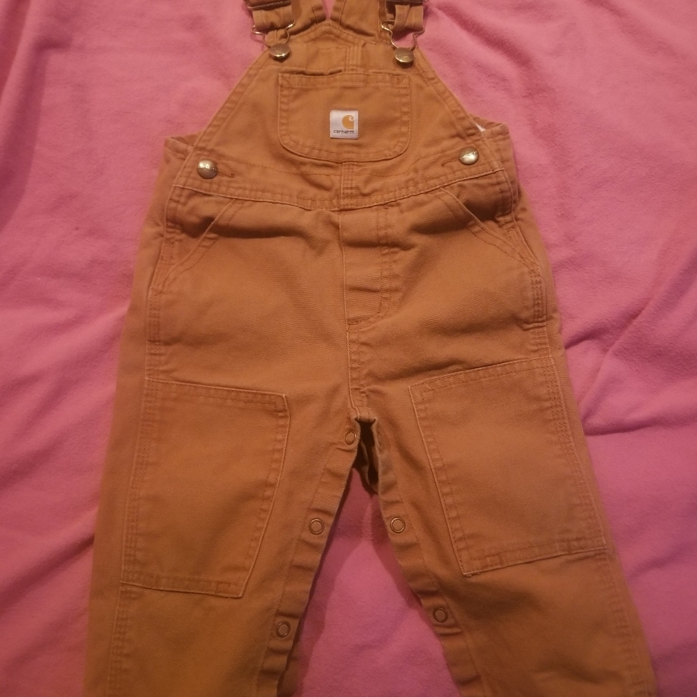 Boys carhart overalls